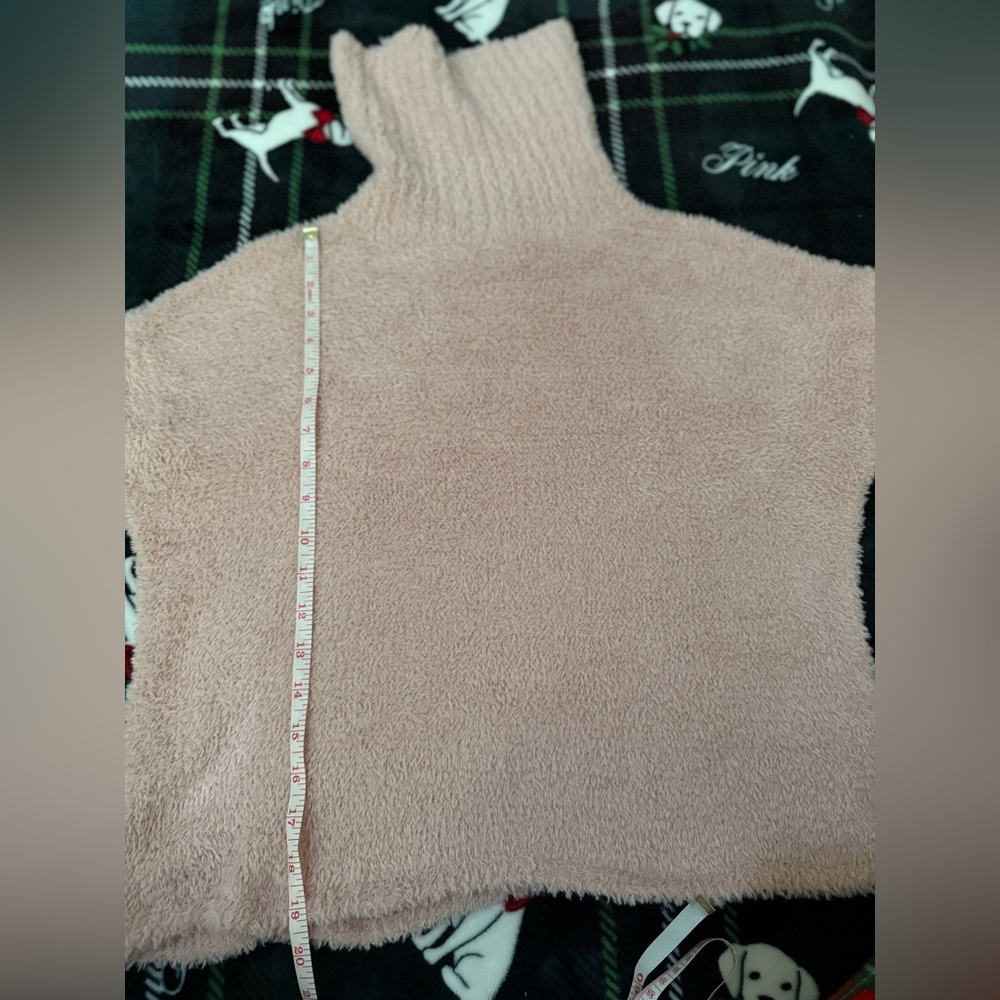 SO Soft Plush Turtleneck Sweater - Dusty Pink - Picture 8 of 11